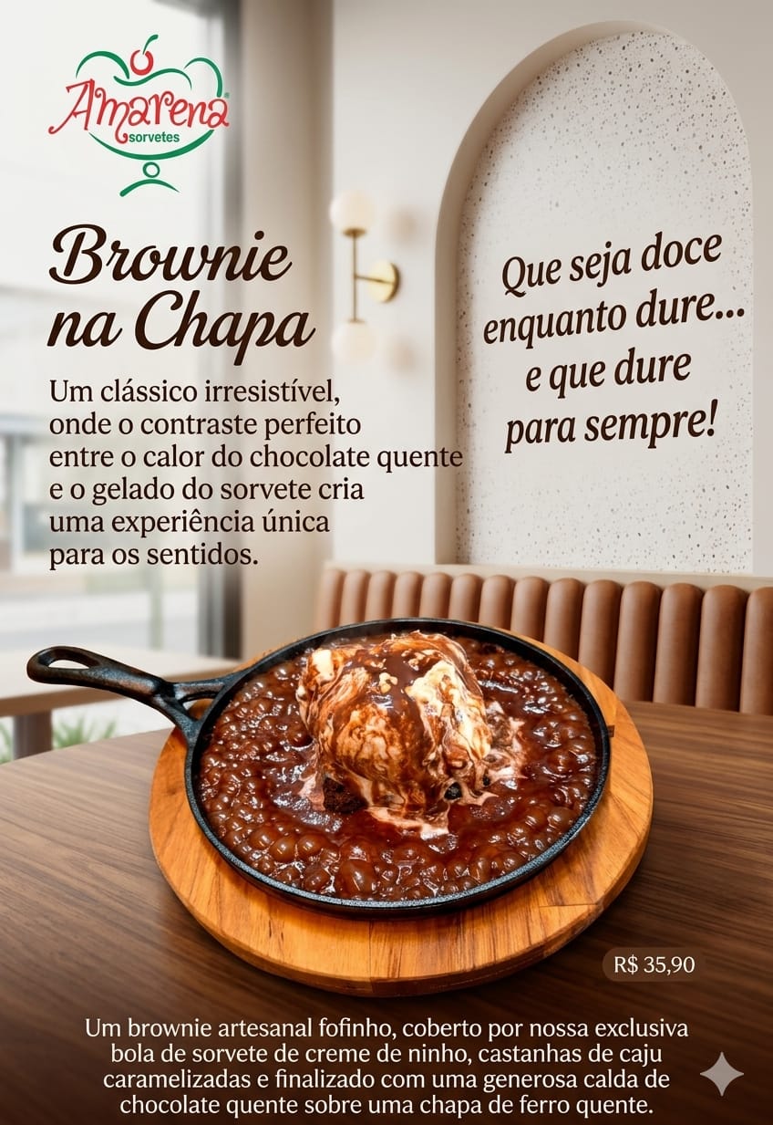 Brownie na Chapa